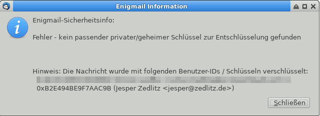 Enigmail Details